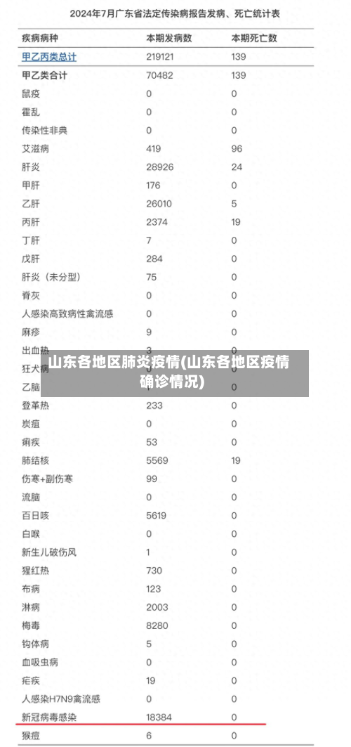 山东各地区肺炎疫情(山东各地区疫情确诊情况)-第2张图片