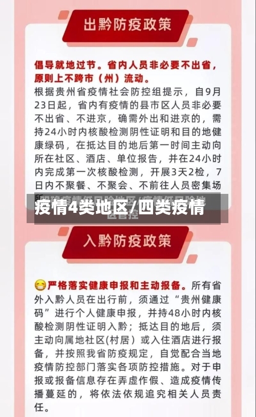 疫情4类地区/四类疫情