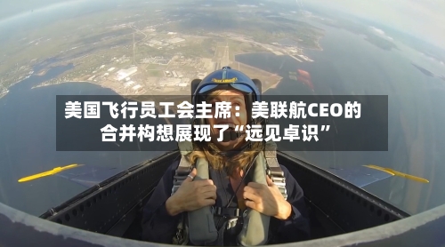 美国飞行员工会主席：美联航CEO的合并构想展现了“远见卓识”-第2张图片