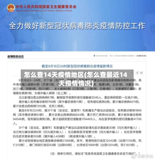 怎么查14天疫情地区(怎么查最近14天疫情情况)-第2张图片