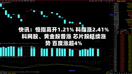 快讯：恒指高开1.21% 科指涨2.41% 科网股、黄金股普涨 芯片股延续涨势 百度涨超4%-第3张图片