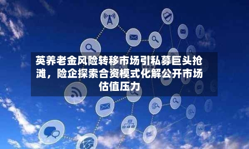 英养老金风险转移市场引私募巨头抢滩，险企探索合资模式化解公开市场估值压力