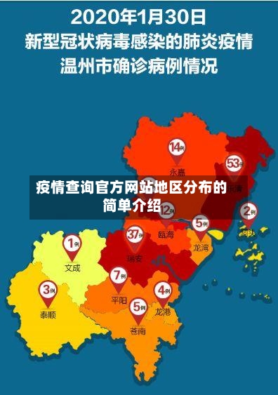疫情查询官方网站地区分布的简单介绍
