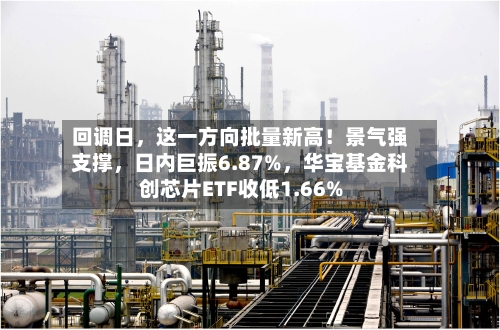 回调日，这一方向批量新高！景气强支撑，日内巨振6.87%，华宝基金科创芯片ETF收低1.66%