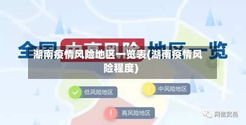 湖南疫情风险地区一览表(湖南疫情风险程度)
