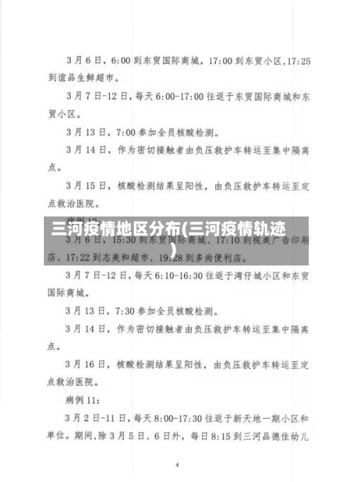 三河疫情地区分布(三河疫情轨迹)-第2张图片