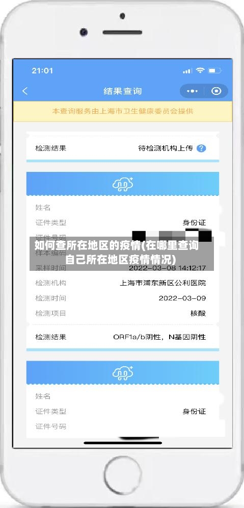 如何查所在地区的疫情(在哪里查询自己所在地区疫情情况)