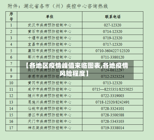 【各地区疫情峰值来临图表,各地疫情风险程度】-第2张图片