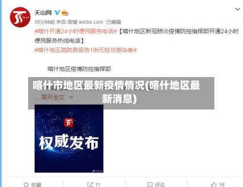 喀什市地区最新疫情情况(喀什地区最新消息)