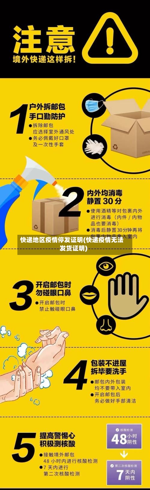 快递地区疫情停发证明(快递疫情无法发货证明)